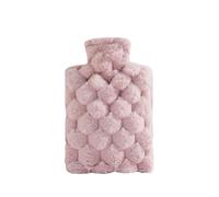 1000/500ML Hot Water Bottles Bag Water-Filling Hot-Water for Female Warm Belly Hands and Feet Keep Hand Warmer for Men Women Adult(Pink-1000ml)