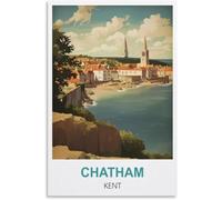 1000(52x38cm) Piece Adult Jigsaw Puzzle, Chatham Kent UK, Fun, High Difficulty, Brain Training Puzzle