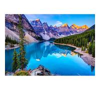 1000(52x38cm)-piece adult puzzle of Rocky Mountain National Park in Colorado, a brain-teasing family game and wall decoration