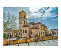 1000(52x38cm)-piece Adult Puzzle: Paphos Larnaca St. Lazarus Church Puzzle Game Artwork Travel Souvenir