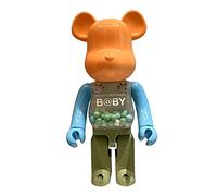 1000% 70cm/27.6in Violent Bear Building Blocks Bear Handmade Model Collector's Toy Floor Standing Decoration for The Living Room Gifts for boys and girls