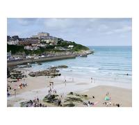 1000(75x50cm)-piece puzzle, Cornwall Newquay Beach scenery puzzle, suitable for teenagers as a challenging game toy and gift