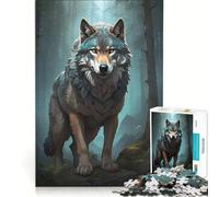 1000 Adult Pieces Jigsaw Puzzle A Wolfs Tale, Educational Games, Challenging To Complete, for Birthday, Chrismas 38x52cm