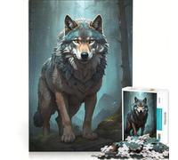1000 Adult Pieces Jigsaw Puzzle A Wolfs Tale, Educational Games, Challenging To Complete, for Birthday, Chrismas 38x26cm