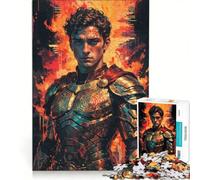 1000 Adult Pieces Jigsaw Puzzle Achilles︰ Immortal Warrior, Impossible Game, Decompressing Intellectual, Suitable for Desktop Decoration 50x75cm