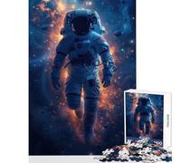 1000 Adult Pieces Jigsaw Puzzle Astronaunt Another Planet Anti-Stress Toys Great Gift Educational Games Artists' Collection, Fine Arts Size 50x75cm
