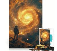 1000 Adult Pieces Jigsaw Puzzle Astronaunt Another Planet Neat Cut Decor Focus Fun Game Free Time Play Birthday Hobby Gift (38x26cm)