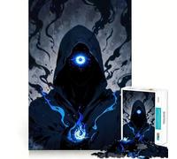 1000 Adult Pieces Jigsaw Puzzle Azure Seer︰ Watcher Beyond The Veil Neat Cut Decor Focus Fun Game Free Time Play Birthday Hobby Gift (38x52cm)