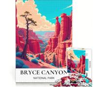 1000 Adult Pieces Jigsaw Puzzle Bryce Canyon National Park, Hands-on Game, Parent-child Interaction, Deal As Gifts for The Whole Family 38x52cm