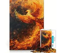 1000 Adult Pieces Jigsaw Puzzle Celestial Phoenix Exact Cut Art Creative Game Toy Relax Time Game Christmas Calm Gift (50x75cm)