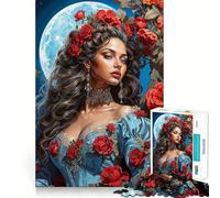 1000 Adult Pieces Jigsaw Puzzle Celestial Romance Exact Cut Art Creative Game Toy Relax Time Game Christmas Calm Gift (38x52cm)