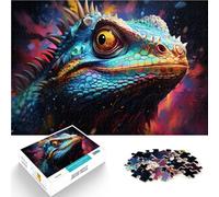 1000 Adult Pieces Jigsaw Puzzle chameleon Puzzle Artwork 26x38cm Challenging To Complete But Fun And Humorous for ages 14+