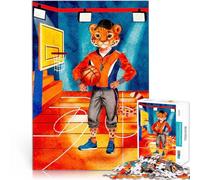 1000 Adult Pieces Jigsaw Puzzle Cheetah Coach Spielspielzeug als Familiengeschenk Einzigartige Wohndekoration und Geschenke38x26cm