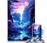 1000 Adult Pieces Jigsaw Puzzle Cherry Dreams Neon Peaks Herausforderndes Spiel Künstlersammlung, Bildende Kunst38x26cm
