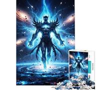 1000 Adult Pieces Jigsaw Puzzle Cosmic Entity Lightning Powers Challenging To Complete Perfect Decoration Fun Games Suitable for Ages 14 And Up (38x52cm)