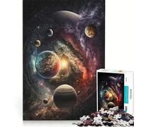 1000 Adult Pieces Jigsaw Puzzle Cosmic Odyssey, Educational Game, Difficult And Challenge, Christmas Birthday Gifts 38x52cm