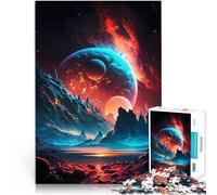1000 Adult Pieces Jigsaw Puzzle Cosmic Planet Spectacle Learning Educational Toys Family Games Suitable for couples 26x38cm