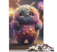 1000 Adult Pieces Jigsaw Puzzle Cute Monsters Puzzle for Adults Woodenboard Puzzles Great Gifts for Christmas 1000pcs (75x50cm)