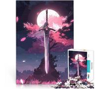 1000 Adult Pieces Jigsaw Puzzle Demon Slayer Lernspielzeug für die ganze Familie Künstlersammlung, Bildende Kunst52x38cm