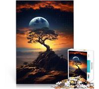 1000 Adult Pieces Jigsaw Puzzle Distant World Eternal Dawn Lernspiele DIY Spielzeug Geeignet für die Schreibtischdekoration38x26cm