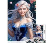1000 Adult Pieces Jigsaw Puzzle Enchanted Elegance Anti-Stress Toys Gift For Birthdays Relaxing Games Challenging To Complete (Size 38x26cm)