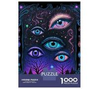 1000 Adult Pieces Jigsaw Puzzle Esoteric Vision Puzzle for Adults Brain Teaser Game Precision Cutting Birthday Present, Gifts, 38x26cm/1000pcs