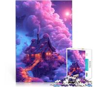 1000 Adult Pieces Jigsaw Puzzle Fantasy Landscape 3 Toys Educational Games Stress Relieving Birthday Present, Gifts, Wall Art 26x38cm