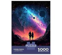 1000 Adult Pieces Jigsaw Puzzle Fantasy Universe Landscape Puzzle for Adults Brain Teaser Game Improve Memory Gifts for Friends And Family 52x38cm/1000pcs