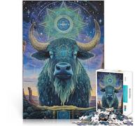 1000 Adult Pieces Jigsaw Puzzle Fantasy Yak Help the brain exercise addictive toys to cultivate patience wall decoration 26x38cm