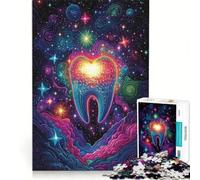1000 Adult Pieces Jigsaw Puzzle Galactic Tooth Nebula, Educational Games, Challenging To Complete, for Birthday, Chrismas 38x52cm
