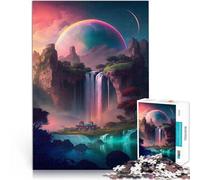 1000 Adult Pieces Jigsaw Puzzle Great View Stressabbau Schwierige Herausforderung Künstlersammlung, Bildende Kunst52x38cm