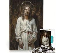 1000 Adult Pieces Jigsaw Puzzle Jesus Christ Brain Teaser Game Difficult Hard Unique Birthday And Xmas Gifts 38x52cm