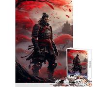 1000 Adult Pieces Jigsaw Puzzle Legendary Samurai Hunter Educational Toy Funny Gift Educational Games Artists' Collection, Fine Arts Size 38x26cm