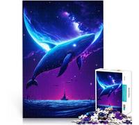 1000 Adult Pieces Jigsaw Puzzle Midnight Odyssey Made of wood,for and from 14 years and over with completely interconnected pieces of random shape Christmas game Gifts 。size:50x75cm