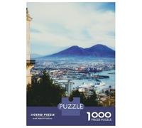 1000 Adult Pieces Jigsaw Puzzle Naples Adult Jigsaw Puzzle Brain Teaser Game Birthday Present Challenging To Complete 70x50cm/1000pcs