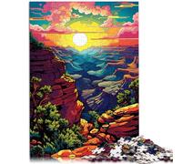 1000 Adult Pieces Jigsaw Puzzle National Grand Canyon educational challenge 26x38cm Birthday Present Gifts Wall Art for teenager Age 14+