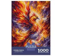 1000 Adult Pieces Jigsaw Puzzle Phoenix Rises Puzzle for Adults Brain Teaser Game Improve Memory Gifts for Friends And Family 52x38cm/1000pcs