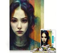 1000 Adult Pieces Jigsaw Puzzle Possessed, Brain Teaser Game, Difficult Hard, Unique Birthday And Xmas Gifts 38x52cm