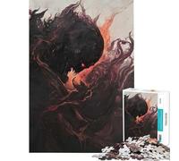 1000 Adult Pieces Jigsaw Puzzle Rage Challenging To Complete Home Art Decor Fun Games Suitable for Ages 14 And Up (38x52cm)