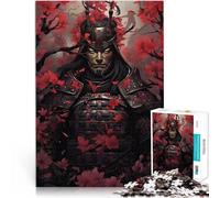 1000 Adult Pieces Jigsaw Puzzle Samurai Help the brain exercise addictive toys to cultivate patience with Matching Poster and Trivia Sheet 26x38cm