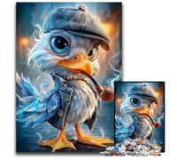 1000 Adult Pieces Jigsaw Puzzle Sherlock Holmes Seagull Wooden Jigsaw Puzzles Educational Brain Teaser, Artistic Home & Office Decor, 14+ Age 50X75CM
