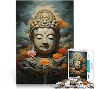 1000 Adult Pieces Jigsaw Puzzle Siddhartha Gautama Artwork Schwierig und herausfordernd Geburtstagsgeschenk38x26cm