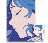 1000 Adult Pieces Jigsaw Puzzle Sleeping Retro Anime Girl Calm And Enjoyable Free Time Advanced Die Cut Precision Toy Size 50x75cm