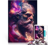 1000 Adult Pieces Jigsaw Puzzle Space God looking at Earth pädagogische Herausforderung Lustiges Geschenk75x50cm