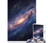 1000 Adult Pieces Jigsaw Puzzle Spectacular Galaxy in Deep Space Educational Toy Gift For Birthdays Educational Games Every Piece Is Unique - Size 38x26cm