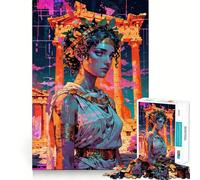 1000 Adult Pieces Jigsaw Puzzle Tyche︰ Fortune's Oracle Tight Cut Fun Thinking Skill Game Leisure Fun Time Birthday Activity(38x26cm)