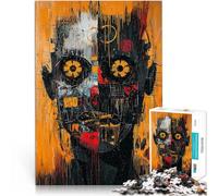 1000 Adult Pieces Jigsaw Puzzle Urban Chaos Trainieren Sie Ihr Gehirn und Ihre Hände Geburtstagsgeschenk, Geschenke, Wandkunst38x26cm
