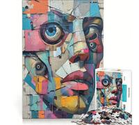 1000 Adult Pieces Jigsaw Puzzle What Seems to Be A Face Impossible Game Decompressing Intellectual Suitable for Desktop Decoration 38x26cm