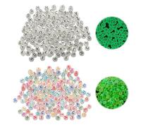 1000 Alphabet Beads, Luminous Alphabet Beads, Jewelry Making Alphabet Beads, Bracelet Alphabet Beads, Acrylic Alphabet Beads