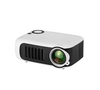 1000 ANSI Lumens Mini Projector, Portable Projector 1080P Full HD Supported, Home Theatre Movie Projector, Compatible with TV Stick, PC, Smartphone, HDMI, USB, VGA, AV, AUX, SD, 2022 Upgrade